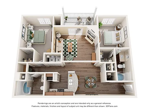 Floor plan B3