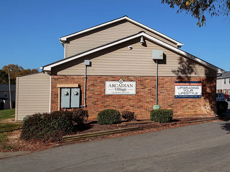 Charlotte NC Apartments For Rent | Arcadian Village | Entrance