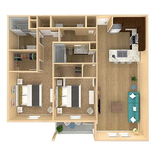Floor plan Mirage