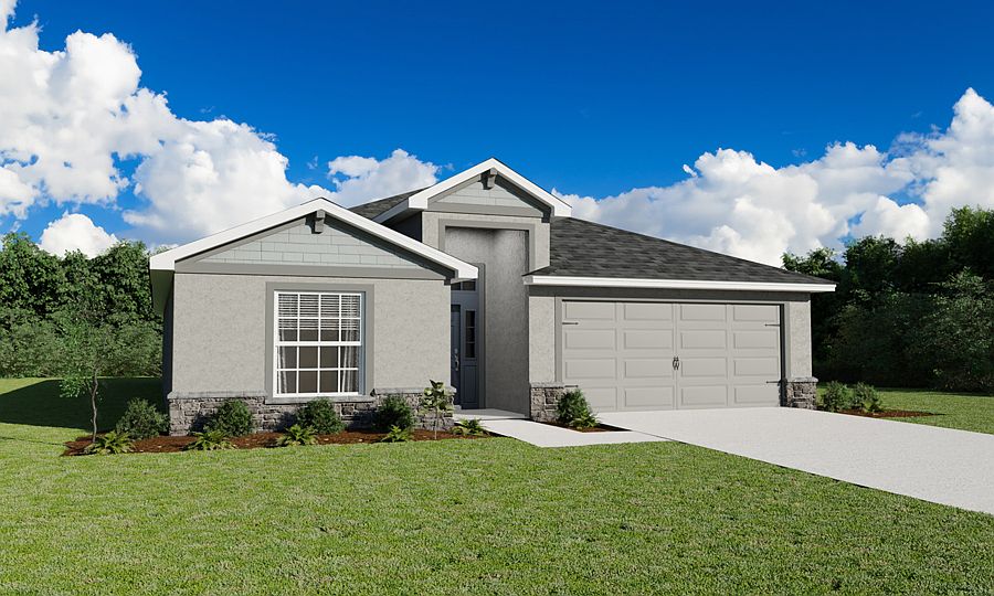 Brand-new, 3-bedroom home at Jackson Crossing in Palmetto, FL