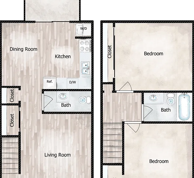 The Vanderbilt Floorplan Diagram