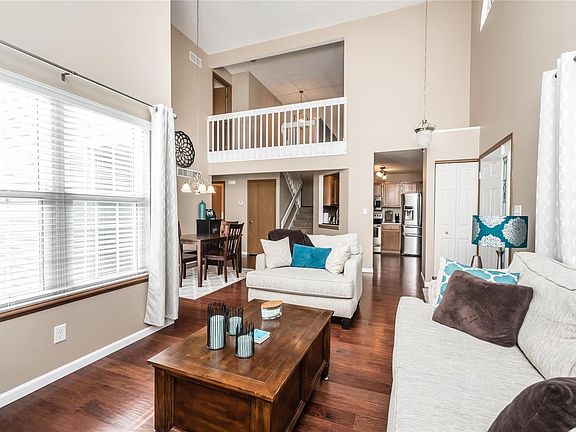 Loads of light in the main living areas of this home.  Convenient loft area upstairs as well.