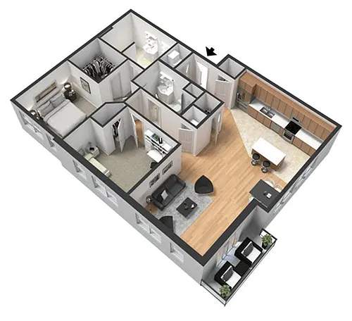 Floor plan Eleanor