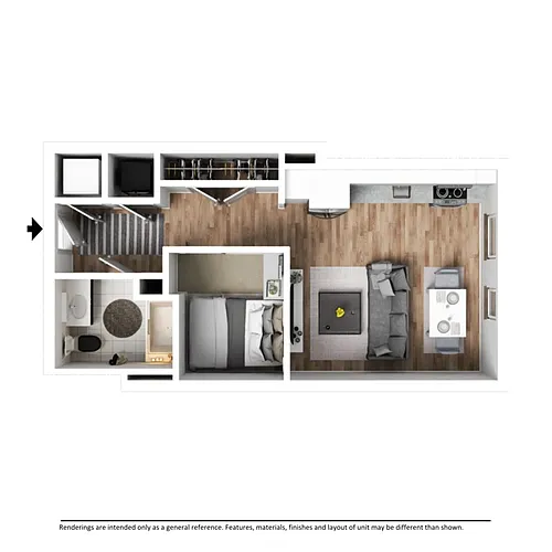 Floor plan Luxury Apartment - Francis (c)