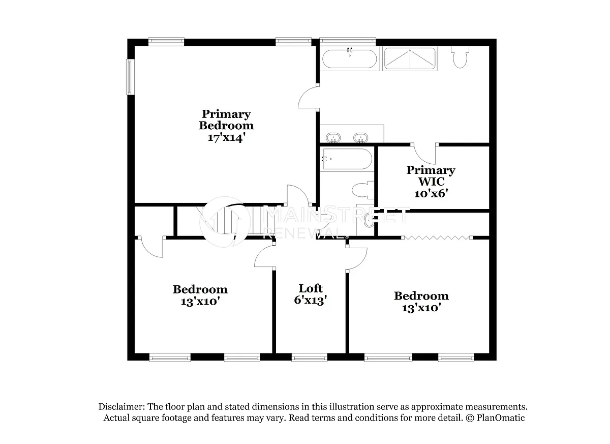 Floor Plan - 108 Brookstone Way
