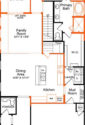 1345 Kneehigh Lane - First Floor