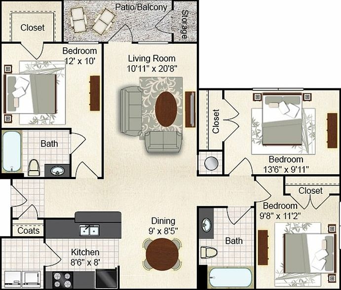 2nd image of 135 Westfield Ct APT 1502