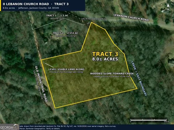 0 Lebanon Church Rd Lot 3, Jefferson, GA 30549