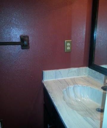 half bath sink