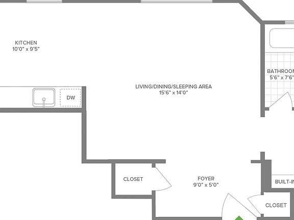2nd image of 95 Lexington Ave APT 6d