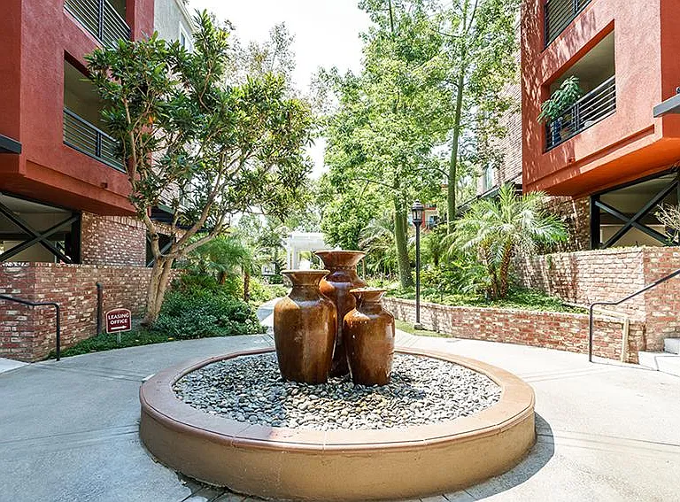 Elegant Courtyard Fountains