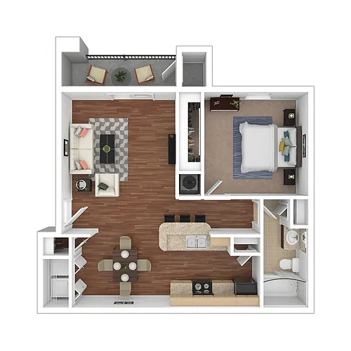 Floor plan A1-P1