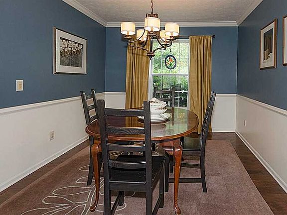Dining Room. Dining room with updated lighting and hardwoods