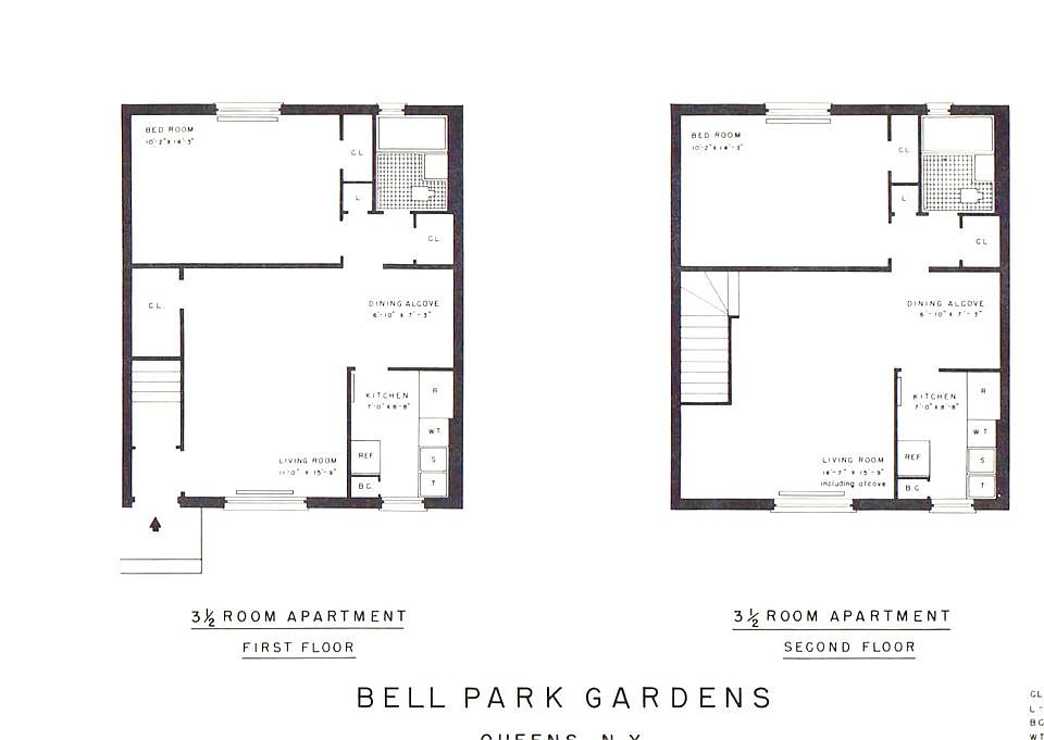 1st floor unit layout 
