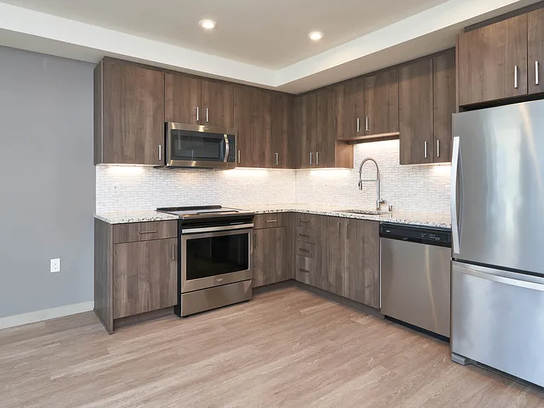 Kitchen with Stainless Steel Appliances
