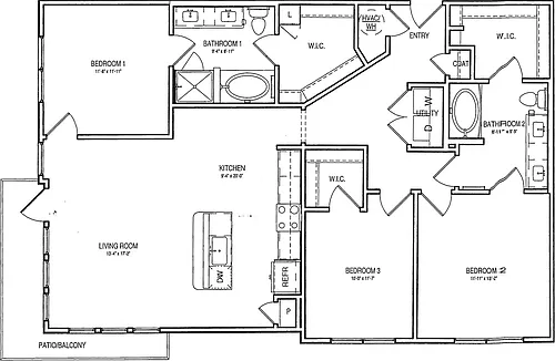 Floor plan C1
