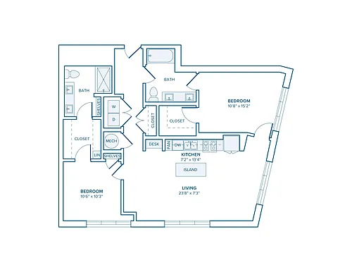 Floor plan B18