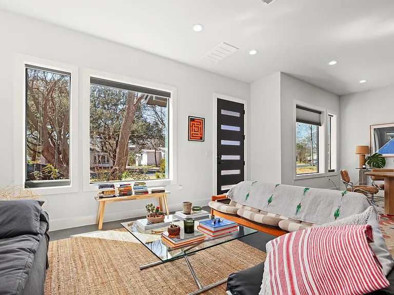 front entry & living area