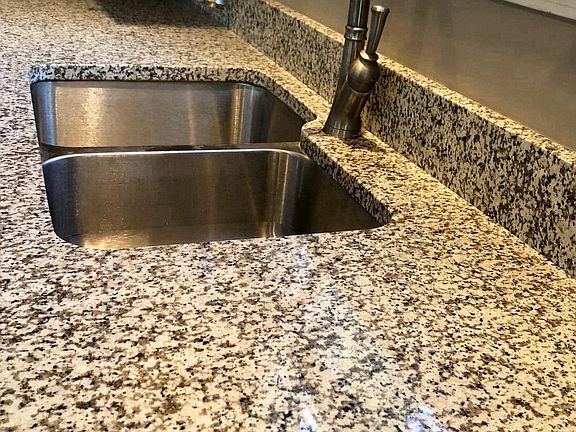 Granite Countertop and Sink