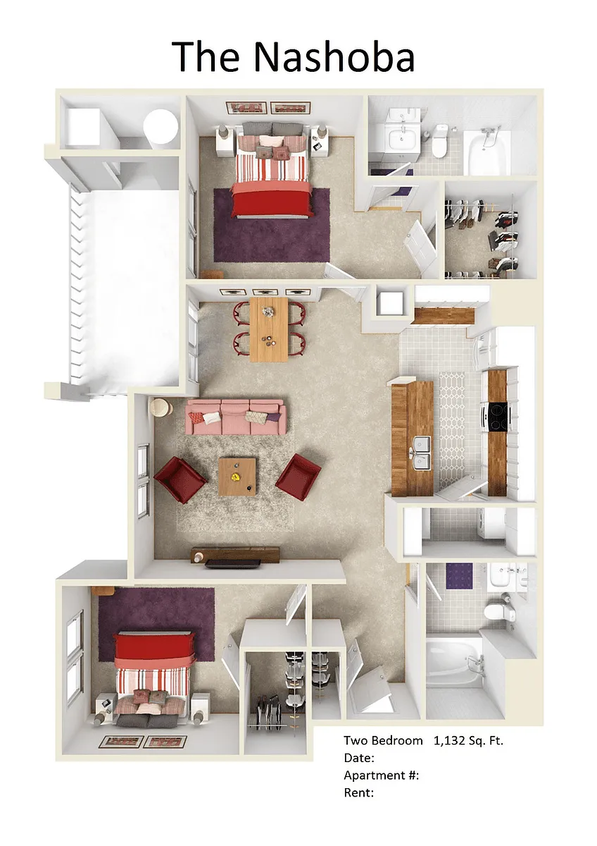Floor plan Nashoba