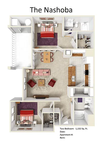 Floor plan Nashoba