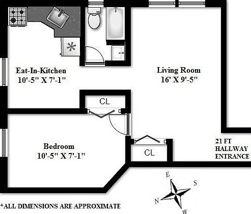 2nd image of 125 Washington Pl APT 4D