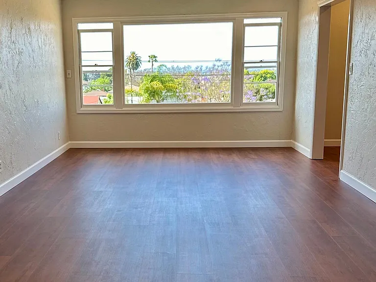 Living room with nice view