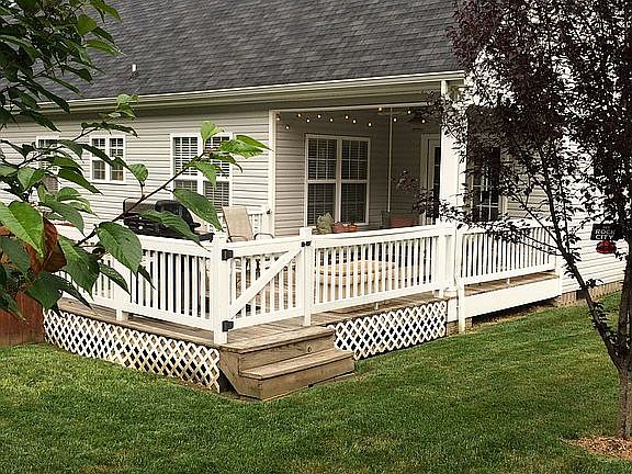 Extended deck