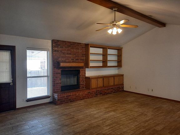 Living room - looking from window in kitchen