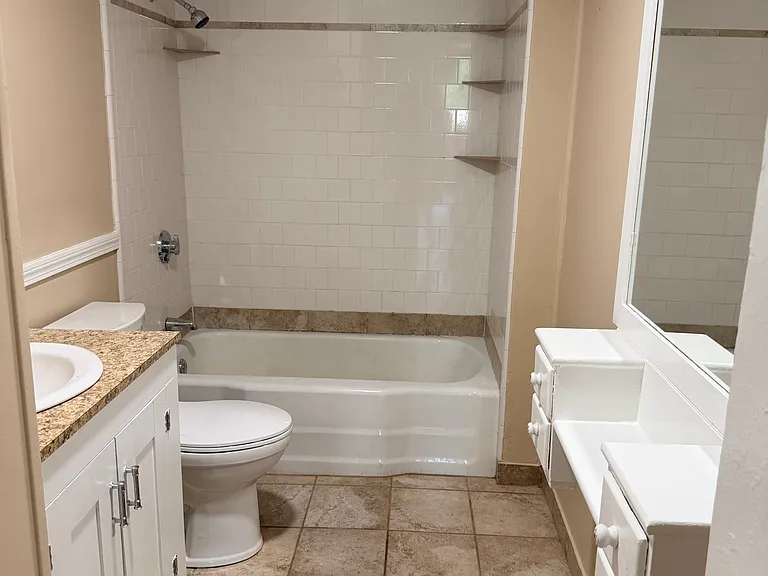 First floor bath