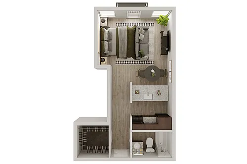 Floor plan Fayette ST