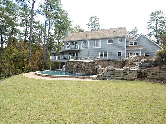 Awesome backyard, pool, play area.