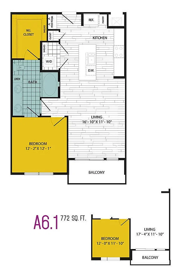 Floor plan A6