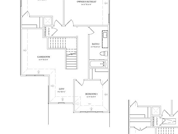 Juniper Floor Plan - 2nd Floor