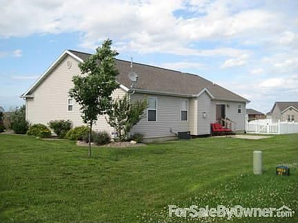 View of backyard and patio