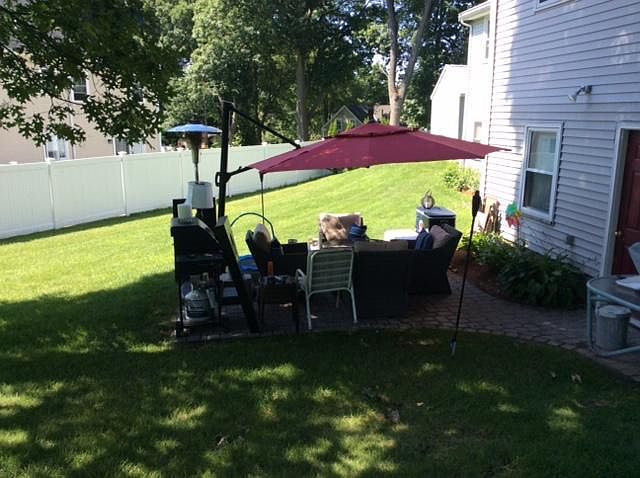 Private Patio (furniture not included)