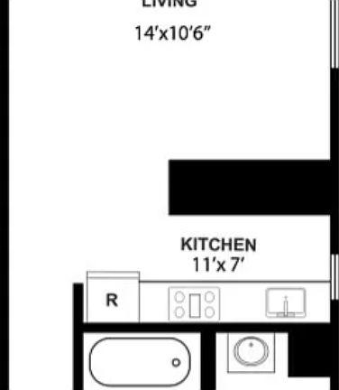 2nd image of 531 W 151st St APT 52