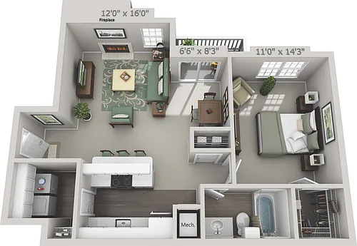 Floor plan Medinah Premium
