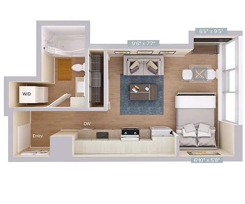 Floor plan S1-438