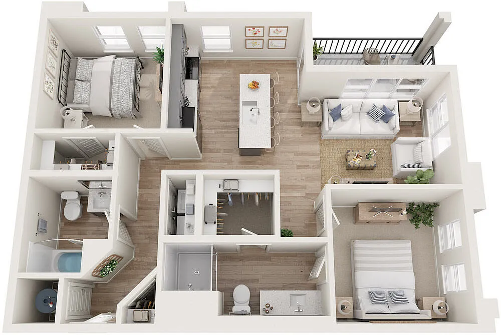 Floor plan B2