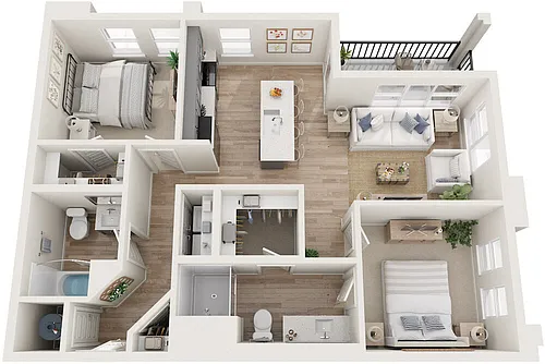 Floor plan B2