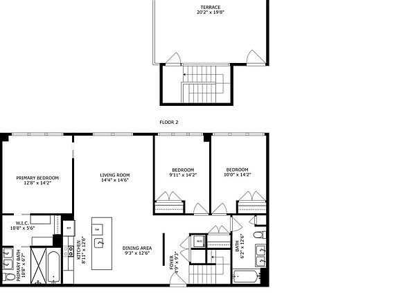 2nd image of 318 W 52nd St Ph D