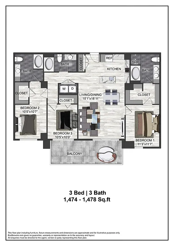 Floor plan C3