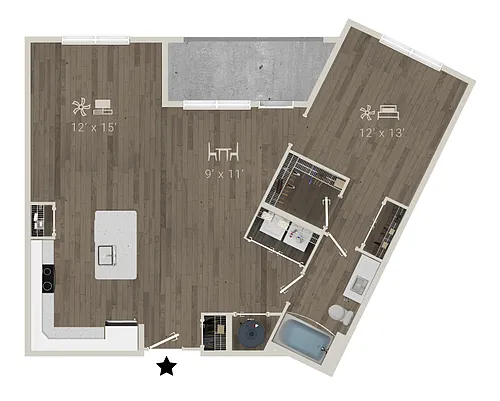 Floor plan A7