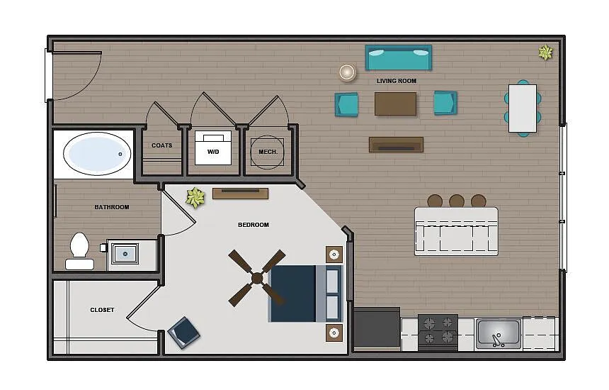 Floor plan Ford