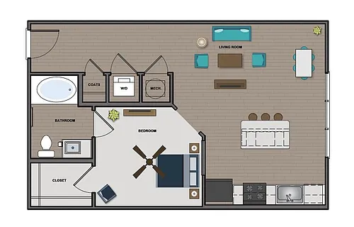 Floor plan Ford