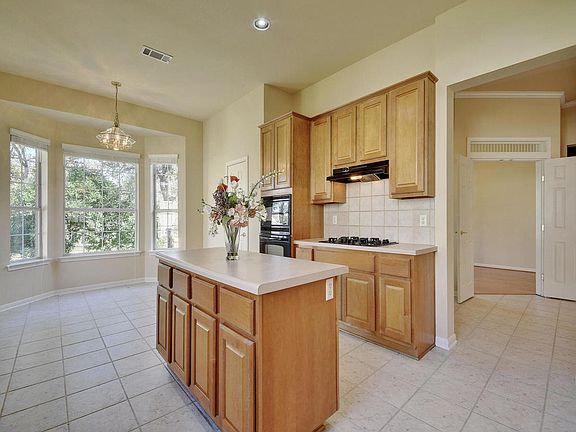 Nice view out breakfast nook