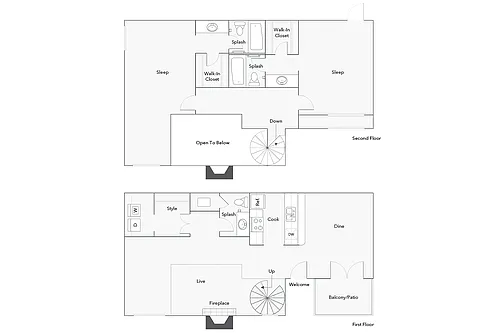 Floor plan Charlotte