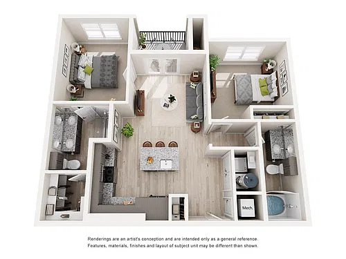 Floor plan B1