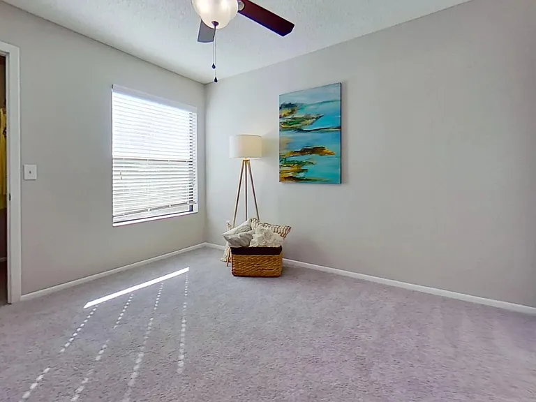 The Martinique Autograph floor plan features a bright and airy bedroom, complete with a walk-in closet and space for personal touches.